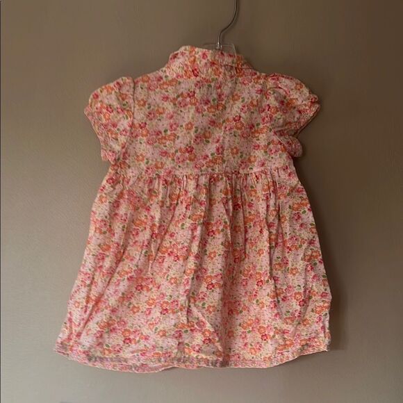 GAP Floral Baby Dress in Pink and Orange - Picture 4 of 4